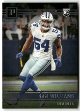 Sam Williams 2022 Chronicles NFL Football Rookie Card RC #PA-29 Dallas Cowboys. rookie card picture