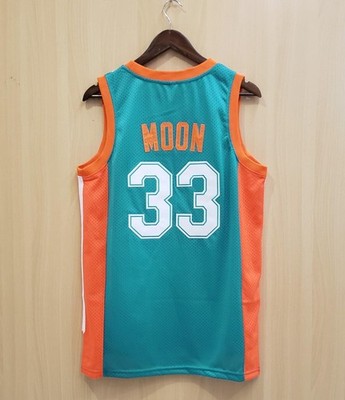 Men's Jackie Moon #33 Flint Tropics Basketball Jersey Semi Pro S-3XL Sewn Green