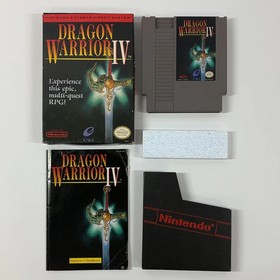 Dragon Warrior IV (Nintendo NES, 1992) CIB