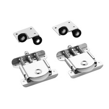 Roues de porte coulissante Roues de porte de garde-robe de remplacement Muet