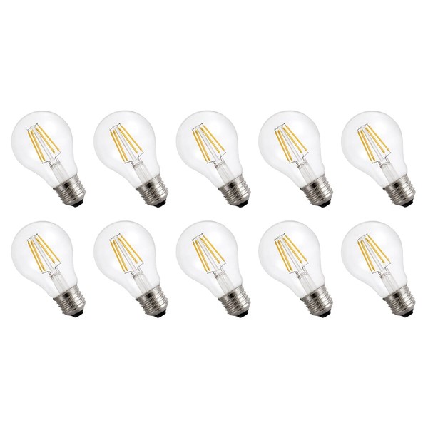 Spectrum E27 Led-Lampe A60 8,5W 110Lm 2700K Warmweiß 10 StüCk-image