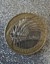 Isambard Kingdom Brunel Paddington Station 2006 Two-Pound Coin (A19)