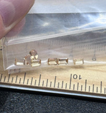 Faceted Imperial Topaz Gemstones- Vintage Estate Find