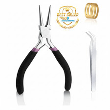 Round Nose Pliers Jewelry Making Wire Wrapping Tool Beading Matte Handle Crafts