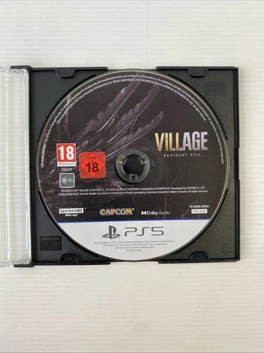 Resident Evil Village (Disc Only) Playstation 5 PS5 Like New Free Postage