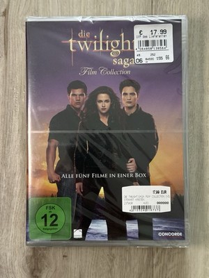 Die Twilight Saga 1-5 - Film Collection von Stephenie Meyer (2018, DVD Video)