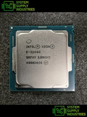 Intel Xeon E-2244G SRFAY 4 Core 3,80GHz Sockel LGA1151 Prozessor CPU 71W