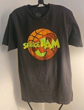 Vintage 90s Space Jam Shirt Sz Med Bugs Bunny Looney Tunes Michael Jordan