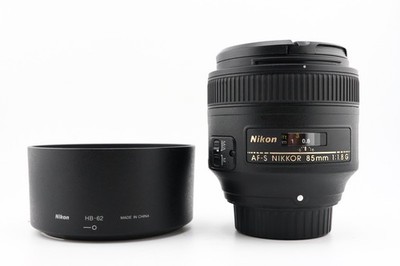 NIKON AF-S NIKKOR 85mm f/1.8G for Nikon F mount Excellent 457130
