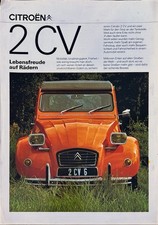 Citroen 2CV brochure brochure Depliant 09/1978
