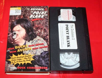 The Duckmen 2 Point Blank Duck Commander, Phil Robertson, Duck Dynasty A&E  1995