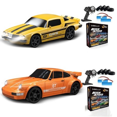 2PCS Porsche RC Drift Car 2.4GHz 1:24 4WD 15KM/H High Speed Racing Sport Car ...