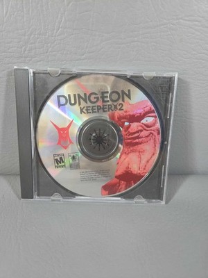 Dungeon Keeper 2  (PC, 1999) Disc Only Vintage Gaming CD ROM fantasy Game