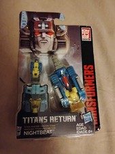 Transformers Titans Return Autobot Nightbeat Titan Master MOSC Hasbro Rare