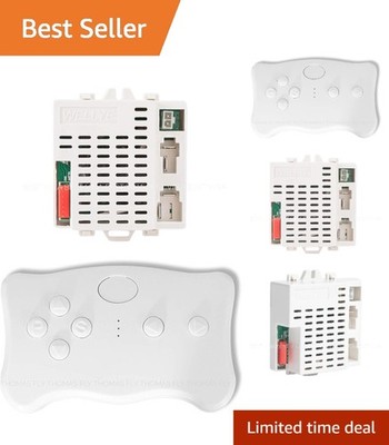 Complete 2.4G Bluetooth System for Jeep Wrangler Ride-On: Remote & Control Box