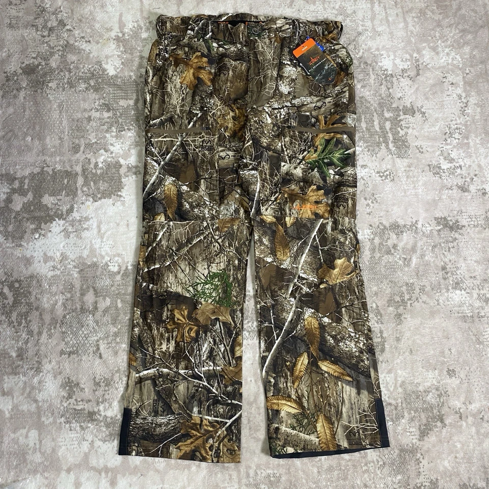 Pantalón Habit Ropa Hombre Turkey Ridge Todas las Temporadas - Para Hombre Realtree Edge/Cub L Nuevo Con Etiquetas Foto 2 de 4