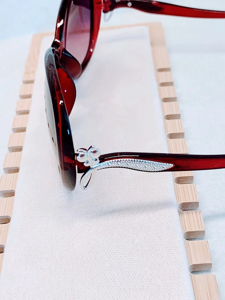 GAFAS DE SOL RETRO MODA PARA MUJER PRIMAVERA VERANO LENTE TINTE PÚRPURA Foto 4 de 4