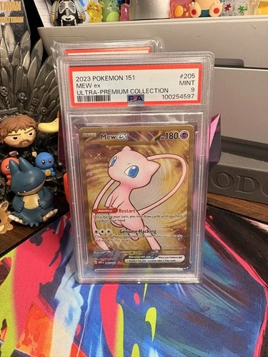 PSA 9 MINT 2023 Pokemon 151 Ultra-Premium Collection MEW EX #205