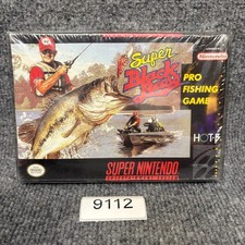 Super Black Bass Super Nintendo CIB NEW Sealed