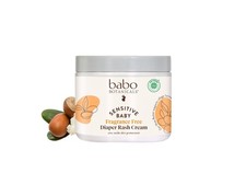 Babo Botanicals Sensitive Baby Fragrance-Free Diaper Cream - 25 Natural Zinc Ox