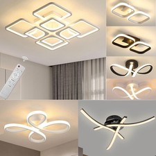 LED DECKENLEUCHTE 3-FARBIGE DIMMBAR DECKEN-LAMPE WOHNZIMMER FLUR K&Uuml;CHEN EINGANG