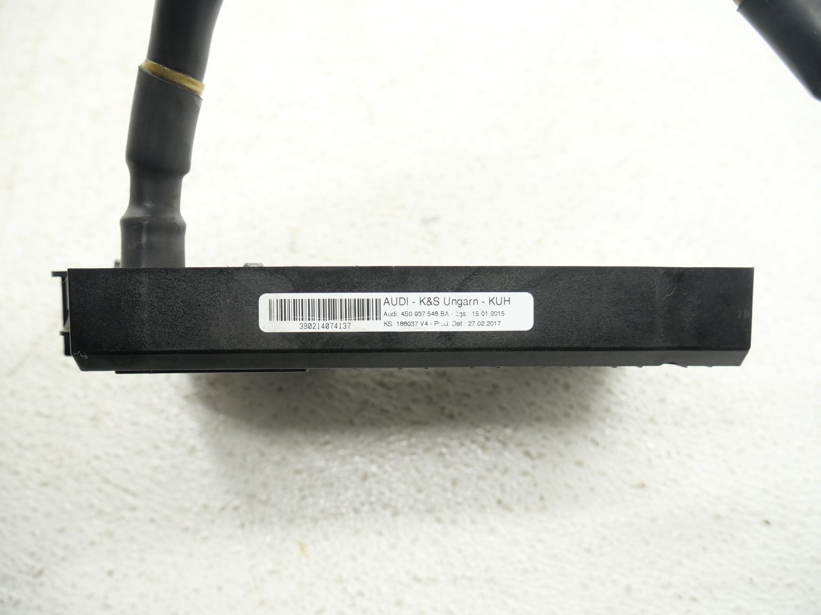 Audi R8 Plus Spyder 2017-2018 Wiring cable P/N 4S0937548