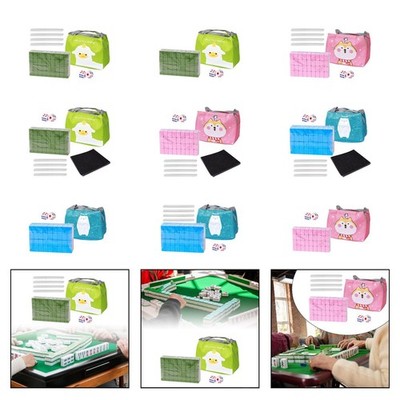 Reise-Mini-Mahjong-Set, Strategie, klassische Kacheln, Spiele, chinesisches