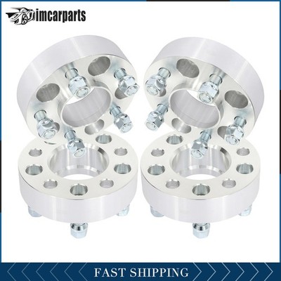 (4) 1.5'' 5x4.5 Hubcentric Wheel Spacers 14x1.5 For Ford Mustang Explorer Lincoln