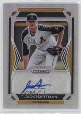 2021 Panini Prizm Draft Picks Auto Jack Hartman #AU-JH Auto 2s2