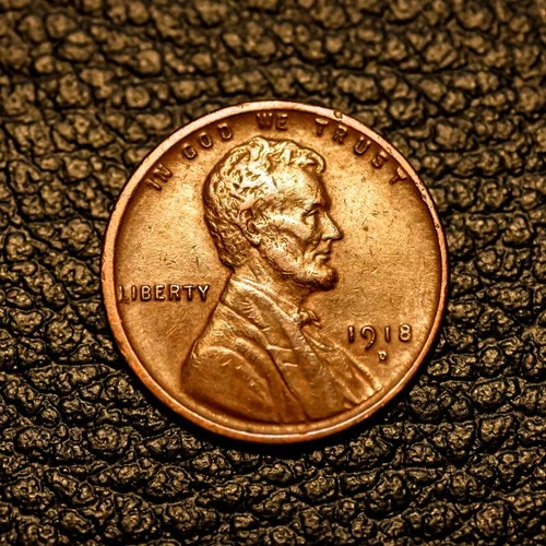 (ITM-7503) 1918-D Lincoln Wheat Cent ~ XF+ / EF+ Condition ~ COMBINED SHIPPING!