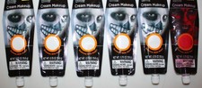 Cream Makeup Face Paint Tubes 6 Pack Halloween Costume Face Paint Removable
