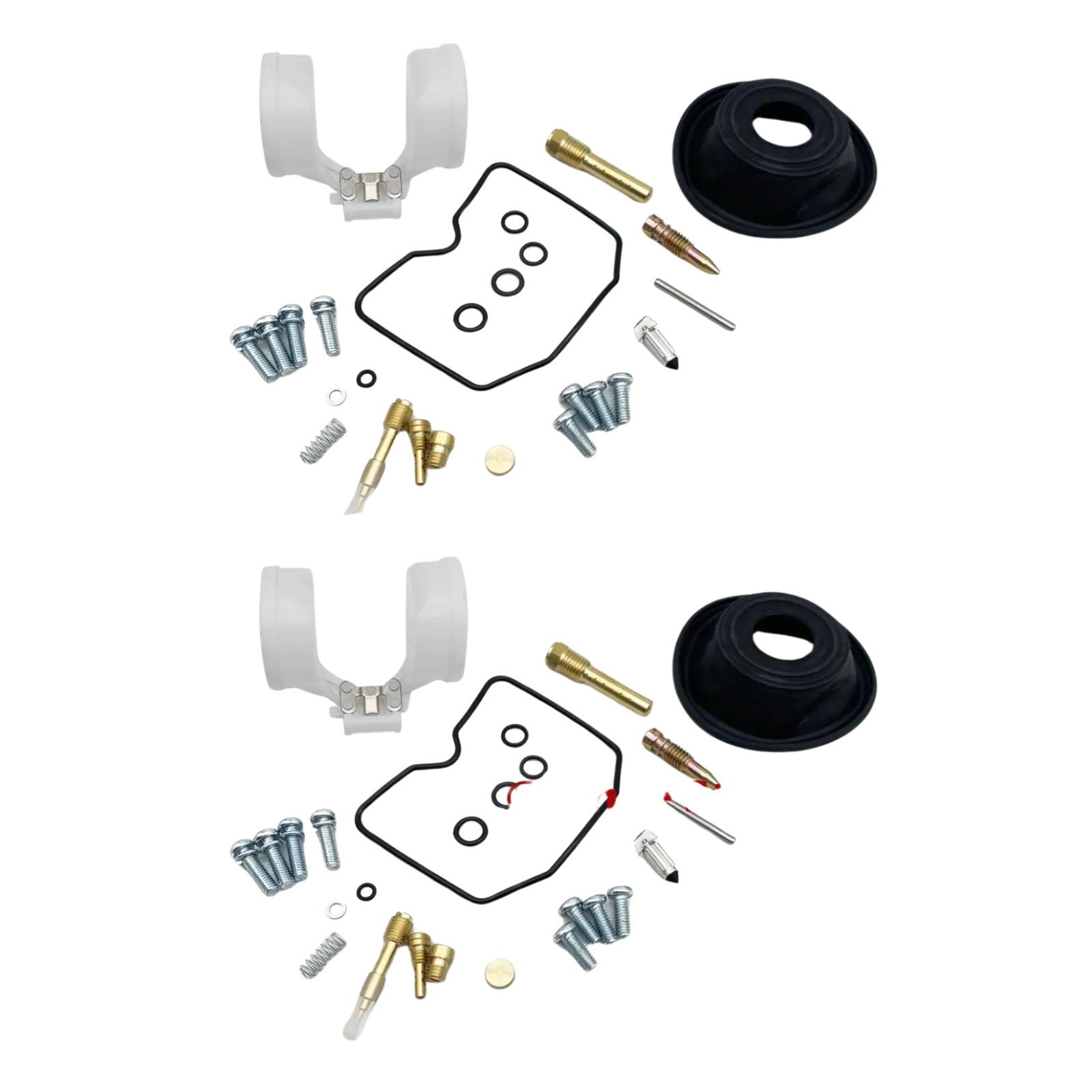 Carburetor Float Diaphragm Repair Kit For Kawasaki ER500 ER5 1998 2005