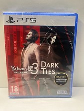 YAKUZA KIWAMI 3 & THE DARK TIES PS5 NUOVO NEW FACTORY SEALED