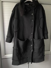 Rundholz Damen Mantel Webpelz Jacke Winter extravagant Gr. S bis XL große Kragen