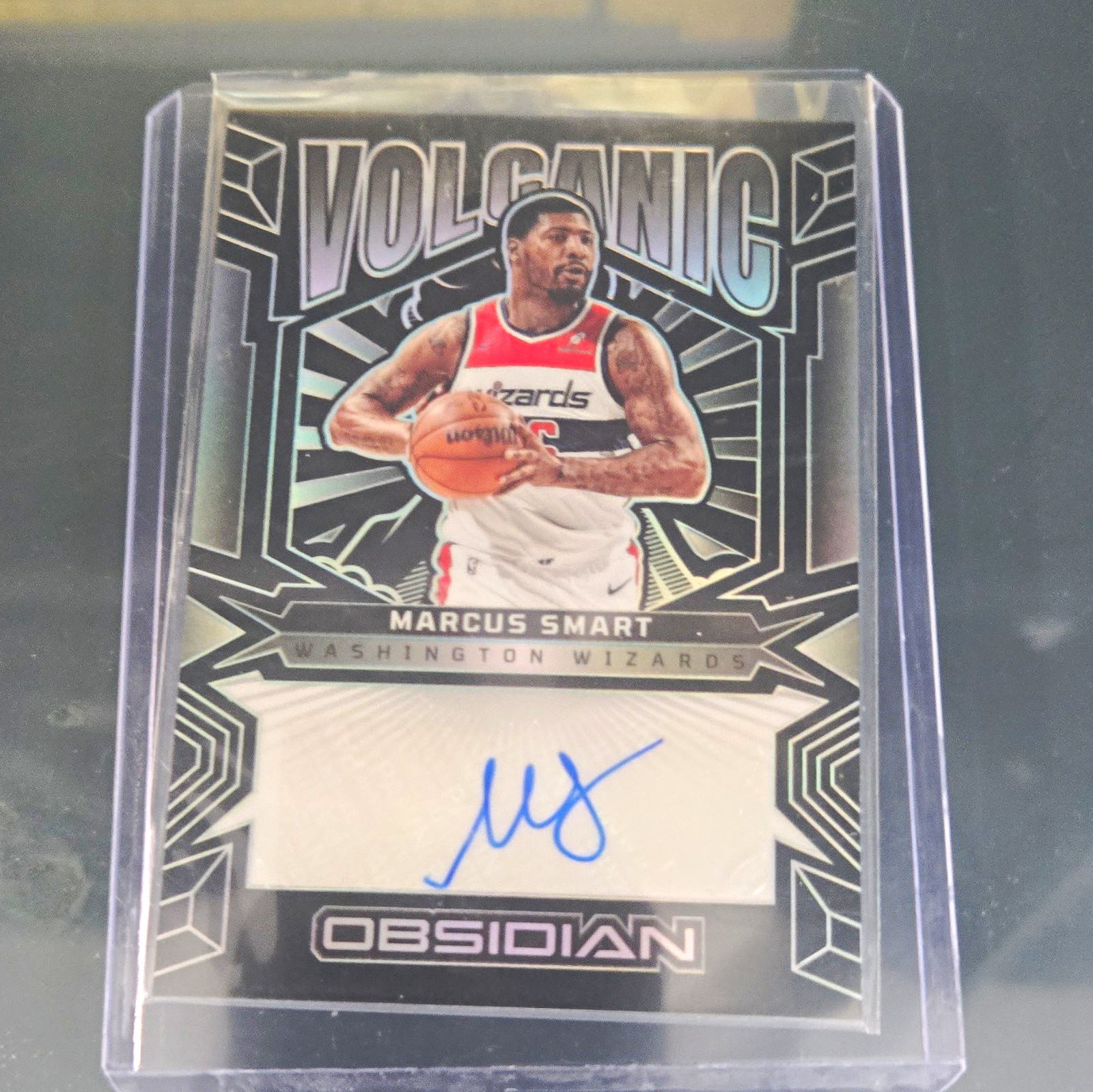 Panini Obsidian 2024-25 Volcanic Signatures Marcus Smart Auto /800