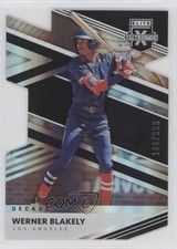 2020 Panini Elite Extra Edition 203rd Decade Die-Cut 105/203 Werner Blakely 0o6v