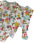 JC+1G Newborn CLOUD ISLAND Floral Fields Jersey Knit Infant Gown & Sleeper Set — photo 2