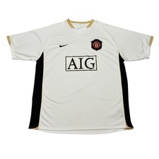 Nike 2006-08 Manchester United AIG Away Jersey Men's Futbol Soccer