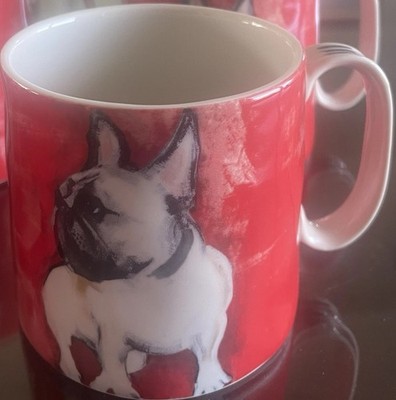 Anthropologie Sally Muir French Bulldog Dog Mug/Cup NEW | eBay