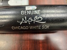 Alex Rios Signed Autographed Baseball Bat. MLB. Chicago White Sox. 