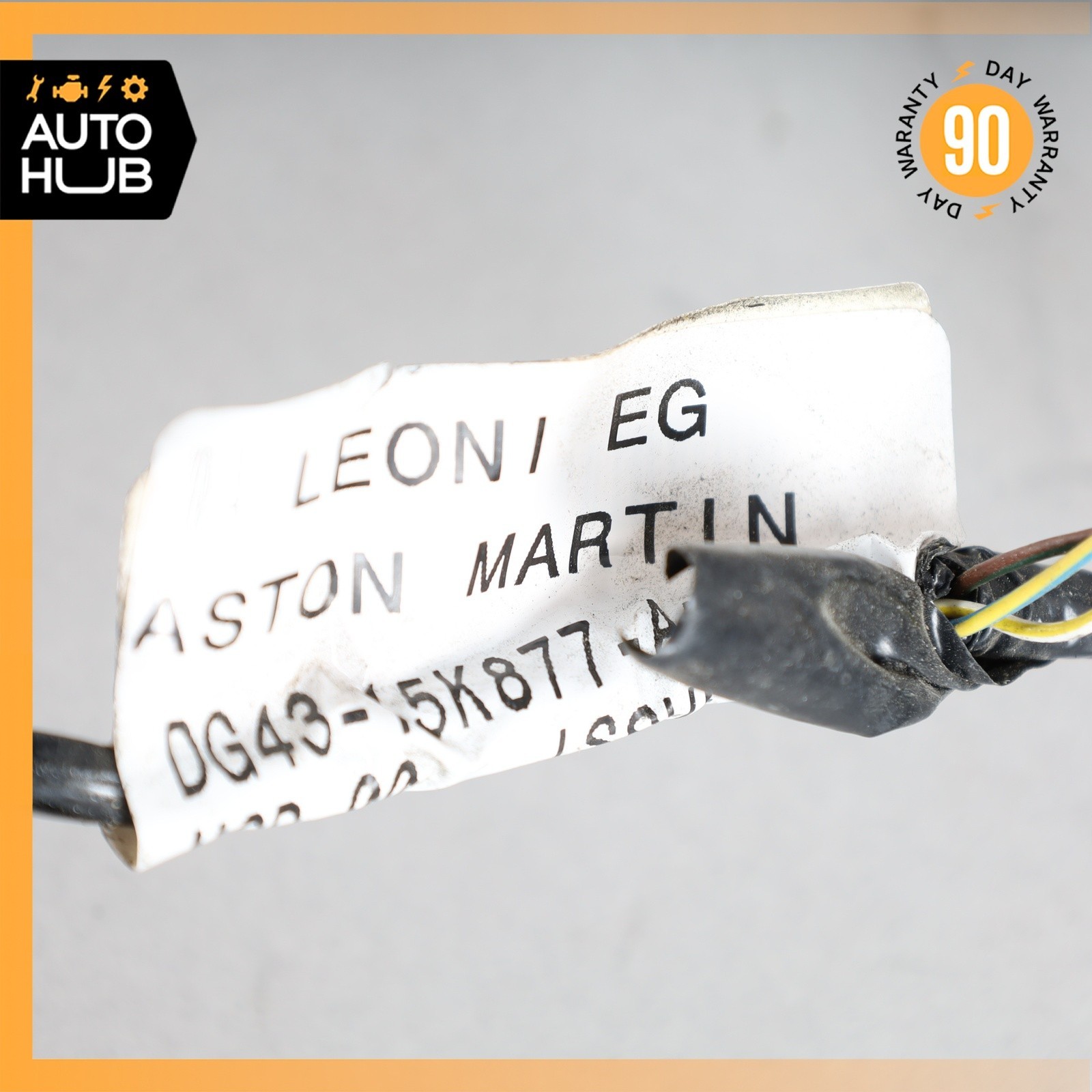 13-16 Aston Martin DB9 Vantage Front Bumper Parking Sensor Wire Harness PDC OEM