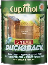 Cuprinol Ducksback 5L Garden Shed & Fence Paint Various Colours / Shades