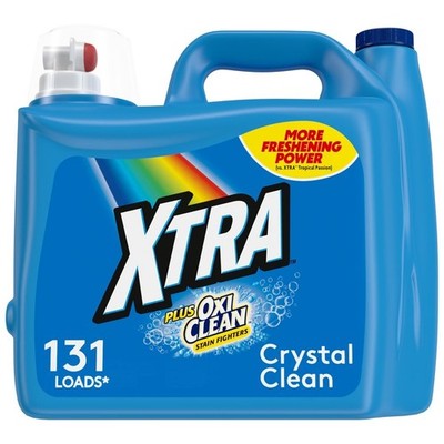 Liquid Laundry Detergent 131 Loads 203.1 fl oz Plus OxiClean