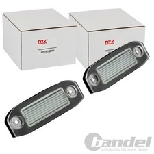 2x NTY KENNZEICHENLEUCHTE passend für VOLVO C70 S40 S60 V50 XC60 XC70 XC90