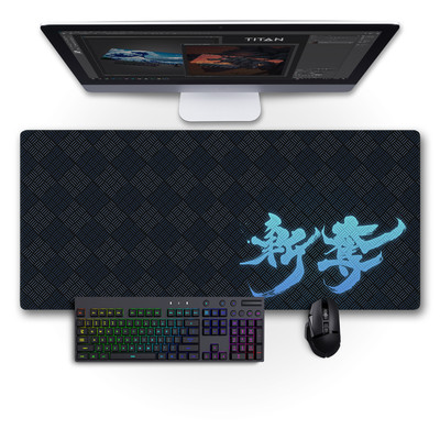 'Take by Force' Anime XL Desk Mat - Gaming Mouse Pad - From Titan Desk Mats