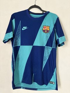 Nike Maillot entrainement FC Barcelona Dri FIT Homme L bleu/turquoise
