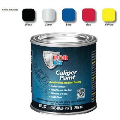  POR-15 INC 42806 Superior Heat Resistant Caliper Paint, 8 oz Can, Ceramic Coati