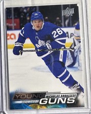 2022-23 Upper Deck Young Guns Nicholas Abruzzese Lightning Maple Leafs #234