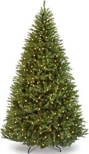 6FT Pre-Lit Douglas Fir Christmas Tree, 450 Warm White LEDs, 1,355 Tips