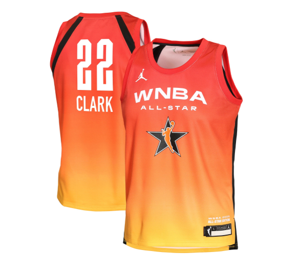 新品　wnba ケイトリンクラーク　ユニフォーム　オールスター　ジョーダン Caitlin Clark Jordan Swingman WNBA All Star Game Jersey Youth M